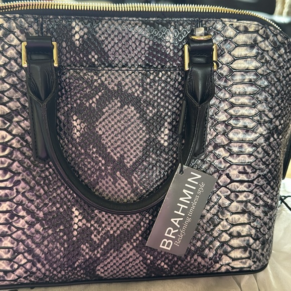 NWT Brahmin Vivian Dome Purse Tote - Picture 9 of 11